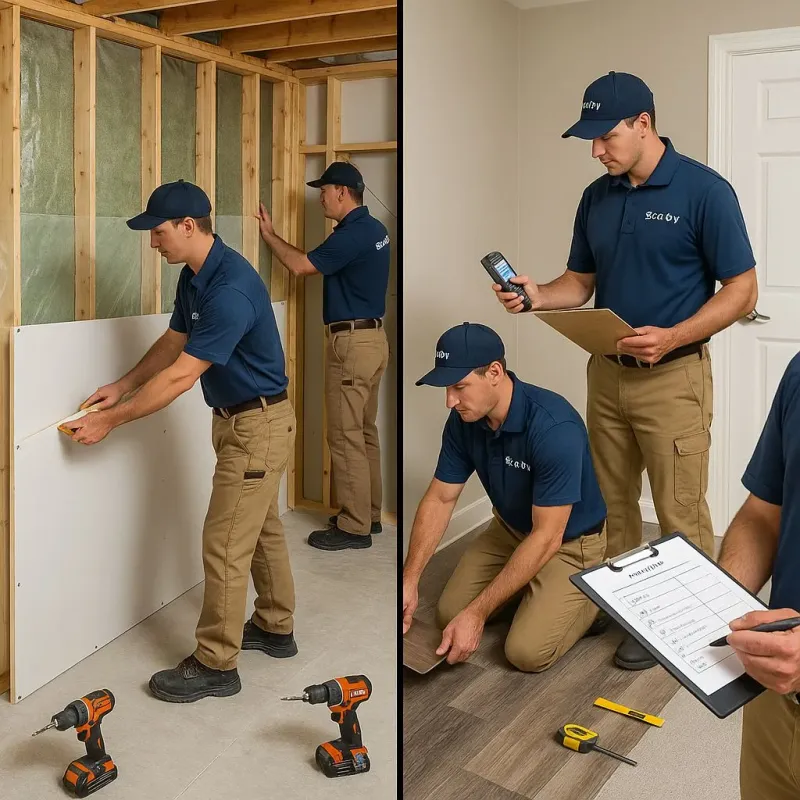 Repairs and Reconstruction process in Wolf Trap, VA