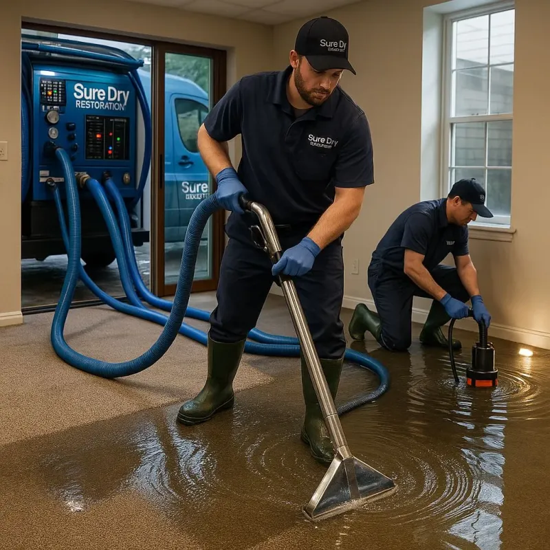 Water Extraction and Removal process in Wolf Trap, VA
